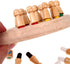 Wooden Memory Chess Game, Wooden Memory Match Stick Chess Board Game, Wooden Memory Chess Educational Board Games Multi Player Family Games for Ki...