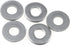 Flat Washer LUORNG 24pcs M6 16mm Outer Diameter 304 Stainless Steel Flat Washer Adjustment Hardware Fitting Accessories Metal Plain Gasket for Bol...