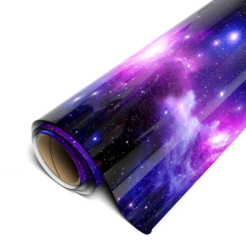 Siser EasyPSV Patterns 11.8" x 3ft Roll - Self Adhesive Permanent Craft Vinyl (Infinite Galaxy)...