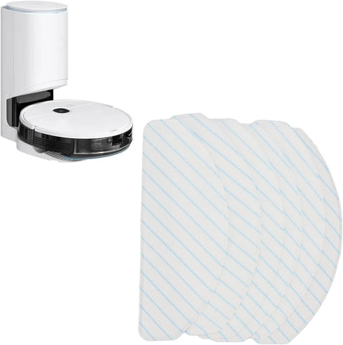 Accessories Kit for Yeedi Vac 2 Pro Station Robotic Vacuum Cleaner,3 Mopping Pad,3 Washable Mop Pads,Yeedi Accessories for Yeedi Vac 2 Pro Vacuum ...