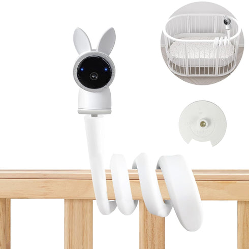 Baby Monitor Mount Stand Compatible with ARENTI Baby Monitor, Baby Camera Holder,Baby Monitor Shelf Mount Baby Camera Stand (17.5 inch/Camera Not ...