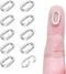 10Pcs Oval Clasp Carabiner Necklace Clasps and Closures Spring Ring Clasp Pearl Necklace Enhancer Connector for Jewelry Finding Necklace Bracelet ...
