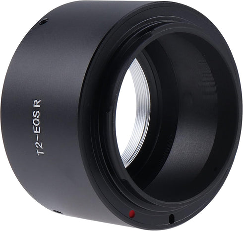 T2-EOSR Lens Mount Adapter T-Mount to 420-800mm 600mm 1000mm Telephoto Lens for Canon EOS R/ R5/ R6/ RP Series Camera Body Adapter...