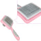 IOO Grooming Brush For Cat And Dog, Self Cleaning Slicker Brushes For Pet? Pet Grooming Brush Can Gently Removes Loose Undercoat, Mats Tangled Hai...