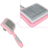 IOO Grooming Brush For Cat And Dog, Self Cleaning Slicker Brushes For Pet? Pet Grooming Brush Can Gently Removes Loose Undercoat, Mats Tangled Hai...