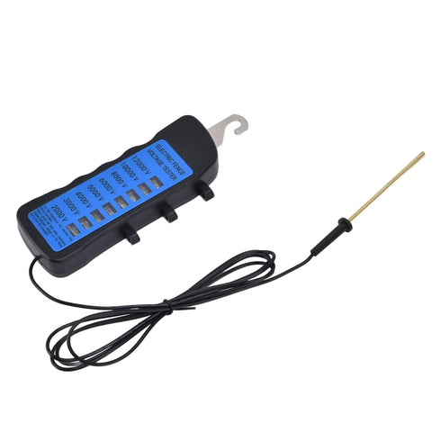 Electric Fence Voltage Tester, 12KV Neon Fault Finder 2000 to 12000V 8 Neon Indicator Lights Waterproof Fence Tester for Farms...