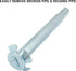 PVC Pipe Reamer, 1 Inch Plumbing PVC Fitting Socket Saver Efficient Plumbing Fitting Saver Tool for Removing SCH 40 from Hub - Perfect for 1/2" Sp...