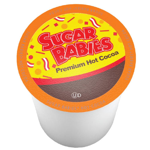 Sugar Babies Hot Cocoa Pods, Caramel Flavor, Compatible with Keurig K-Cup Brewers, 12 Count - Smooth and Creamy Caramel Cocoa Treat...