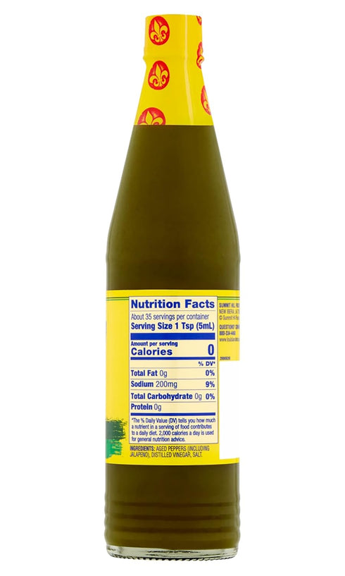 Louisiana Brand Hot Sauce, Southwest Jalapeno Hot Sauce, 6 FL OZ Glass Bottle (Pack of 1)...