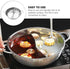 Hemoton Hotpot Pot Hot Pot with Divider Stainless Steel Hot Pot Divided Hot Pot Pan Household Hot Pot Stock Pot Two-Flavor Hot Pot...
