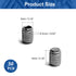 MroMax 50Pcs M3 x 4mm Flat Set Screw, 304 Stainless Steel Internal Hex Allen Head Drive Cup Point Set Screws Silver Socket Grub Screws for Towel R...