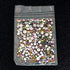 AD Beads 1440 Pieces Mixed Size No Hotfix Glue on Quality Glass Flatback Rhinestones Round Crystal Gems (28 Rainbow)...
