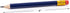 Triangular Golf Pencils With Erasers for Kids (72 Pack) - Pre Sharpened Short Pencils For Kindergarten, Primary School, Toddlers, or Preschool Lea...