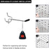 Pegboard Hooks Pegboard Accessories,2 inch,Pegboard Organizer Kit for Garage Organization,Tool Storage, 32 Pack...