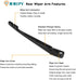 Rear Windshield Wiper Arm Blade 86532AG09C for Subaru Forester 2005-2017, for Subaru Impreza 2003-2019, for Subaru Legacy Outback Tribeca Back Win...