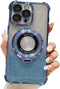aowner for iPhone 13 Pro Max Glitter Case, Compatible with MagSafe, 120°Invisible Kickstand & Magnetic Ring Holder, Military Grade Shockproof Bump...