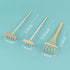 Framendino, 3 Pack Mini Sand Rakes Zen Bamboo Garden Drawing Rake Pen Tools for Office Desktop Decor...