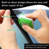 Car Wiper Repair Tool, Waterproof ABS Vehicle Windshield Wiper Repairer with Sponge, Ergonomic Portable Windshield Wiper Blade Cutter Cleaning Too...