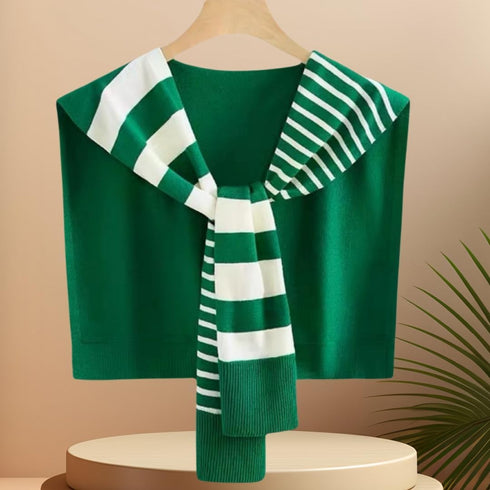 Sweater Shawl Wraps for Women Sweater Knitted Knotted Shawls Travel Casual Scarf Cape Shoulder Tops Fashion Wrap...