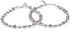 PRITA Ethnic Festive and Casual Wear Flower Design German Oxidized Silver Anklets/Ankle Bracelets for Women (Set of 2)...
