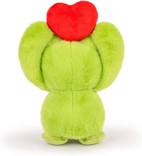 Frog Plush Frog Stuffed Animal Cute Green Stuffed Frog Plush Toy with Love Heart Gifts for Kids Boys Birthday Christmas Valentine's Day Gifts 8 In...