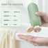 6.7oz Travel Shampoo Bottle, Empty Plastic Squeeze Bottles with Flip Cap, 4PCS Lotion Container for Toiletries (200ml, Green)...