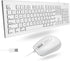 Macally 104 Key USB Wired Keyboard and Mouse Combo with Apple Shortcut Keys for Mac, iMac, Macbook, and Windows PC (MKEYECOMBO), White...