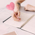 Pom Pom Ballpoint Pen 4 Pack Heart Shape Puffy Pens Fluffy Pen for Girls Colorful Fuzzy Pens Ballpoint Pens for School,Office and Party Supplies...