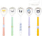 Shopwithgreen 5 PCS Bamboo Kids Spoons Set, Children Utensils Spoons Flatware Cutlery Set, BPA Free | Dishwasher Safe, Child and Kids Feeding for ...