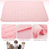 Pet Self-Cooling Dog Mat, Ice Silk Cooling Mat for Dogs, Washable, Portable (Pink, 28 * 39in)...