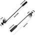 2PCS Weed Puller Tool,Garden Weeding Artifact Uprooting Weeding Tool 4 Teeths Dual Purpose Manual Weeders Tool with Multifunctional Handle Weeder ...