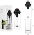 SHANGSKY Milk Frother Handheld with Stand, Milk Frother Battery Operated Coffee Frother for Cappuccino Latte Hot Chocolate, Portable Drink Mixer E...