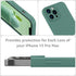 MCFANCE Silicone Magnetic for iPhone 13 Pro Max Case, Compatible with MagSafe, Full Camera Protection Shockproof Cover Soft Anti-Scratch Microfibe...