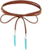 Bohemian Long Choker with Turquoise Pendant Sexy Rock Handmade Vintage Necklace Women Accessories...