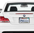 AOOTF American Flag License Plate Frame - USA Aluminum Metal License Plate Cover Auto Car Truck Tag Holder Thin Blue Line Black and White Stripes ...