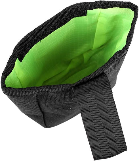 Dog Training Treat Pouch Portable Dog Walking Waist Bag Outdoor Pet Training Reward Container Hook Design Mini Waist Pocket Bag for Pet Snack Kibb...