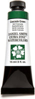 DANIEL SMITH 284600142 Extra Fine Watercolor 15ml Paint Tube, Cascade Green, 0.5 Fl Oz (Pack of 1)...