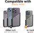 inkolelo Compatible with iPhone 14 Pro Waterproof Case, Built-in Screen Full-Body Protector with Floating Strap IP68 Waterproof Case for iPhone 14...