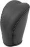 Gear Shifting Knob Cover Automatic Transmission Lever Trim for Hyundai Tucson 2015-2018 for Santa Fe 2013-2017 PU Leather Black...