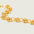 MEVECCO Chain Bracelet Gold Link Thick Chunky 14K Gold Plated Minimalist Simple Boho Handmade Jewelry Gift for Women Men Women...