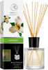 Jasmine Reed Diffuser w/Natural Essential Jasmine Oil 6.8 Fl Oz - Fresh & Long Lasting Fragrance - Scented Reed Diffuser - Gift Set w/Bamboo Stick...