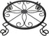 Black Original Patented Plant Stands for Flower Pot,Round Wrought Iron Flower Planter Pot Stand, Corner Gardening Pumpkin Stand...