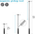 Rechabite Telescoping Magnetic Sweeper Pickup Tool, Screws Parts Finder with 35LB Pull Capacity, Retractable 8.6" to 33" with Strong Magnet, Pick ...