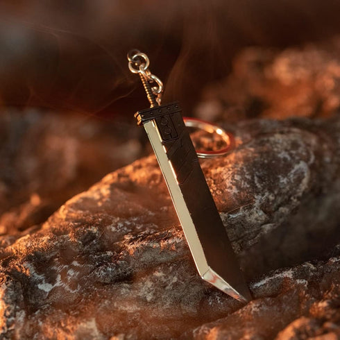 Evere FF7 Remake Keychain - 3.9 inch Key Charm Game Accessory...
