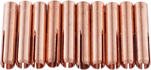 TIG Collet 13N24 (1/8"&3.2mm) for TIG Welding Torch 9, 20 & 25 Series Consumables Collets 10Pcs...