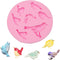Lovely Bird Silicone Molds 1 Pcs, Sparrow Fondant Mold for Chocolate Cake Decoration Candy Cupcake Topper Cake Polymer Clay Crafts Epoxy Resin...