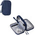 Electronic Organizer Bag, Waterproof Portable Travel Cable Storage Bag, Multifunctional Cord Storage Case for USB Drive, Dard Drive, Power Bank, C...