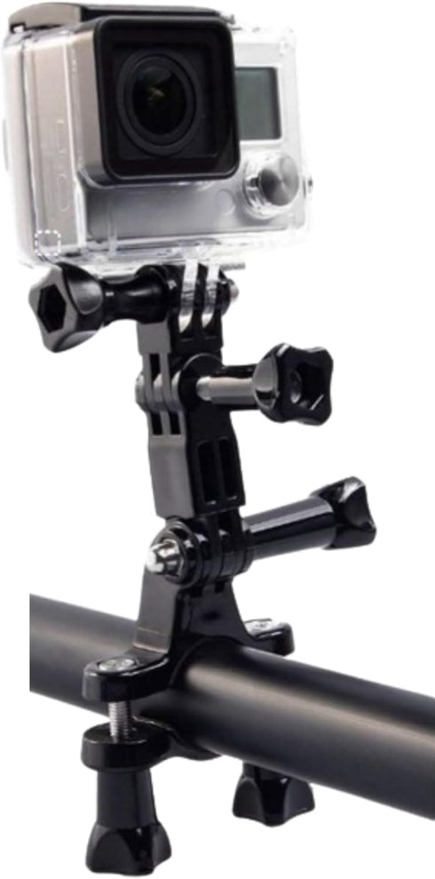3-Way Adjustable Extension Pivot Arm Straight Joints Adapter Mount Kit, Long and Short, Same and Vertical Direction Straight Joints Connector Conv...