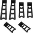 Haidong Picture Frame Easel Back Support Plastic Frame Easel Back Stand 3 Sizes for Photo Frame Supplies -6PCS...