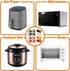 2 Pcs Air Fryer Accessories, Silicone Muffin Pans for Baking? Non-Stick Food-Grade Air Fryer Liners with 16 Disposable Paper Coated Baking Cups...